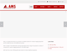 Tablet Screenshot of ams-medical.net